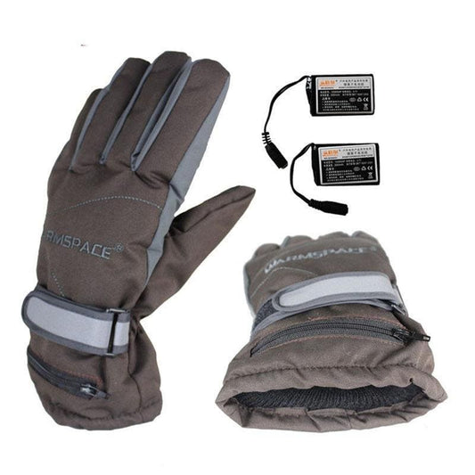 Heated Gloves, Unisex Rechargeable Battery Powered Electric Heating Glove for Winter Outdoor  Rechargeable Heated Gloves