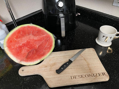 DESKONIZER Wooden Cutting Board and Board Serving Board A Wonderful Gift Item