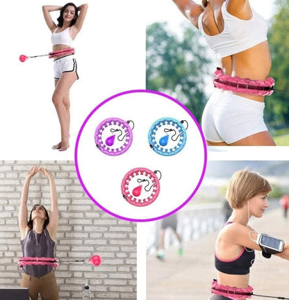 hoopties weighted hula hoop for weight loss